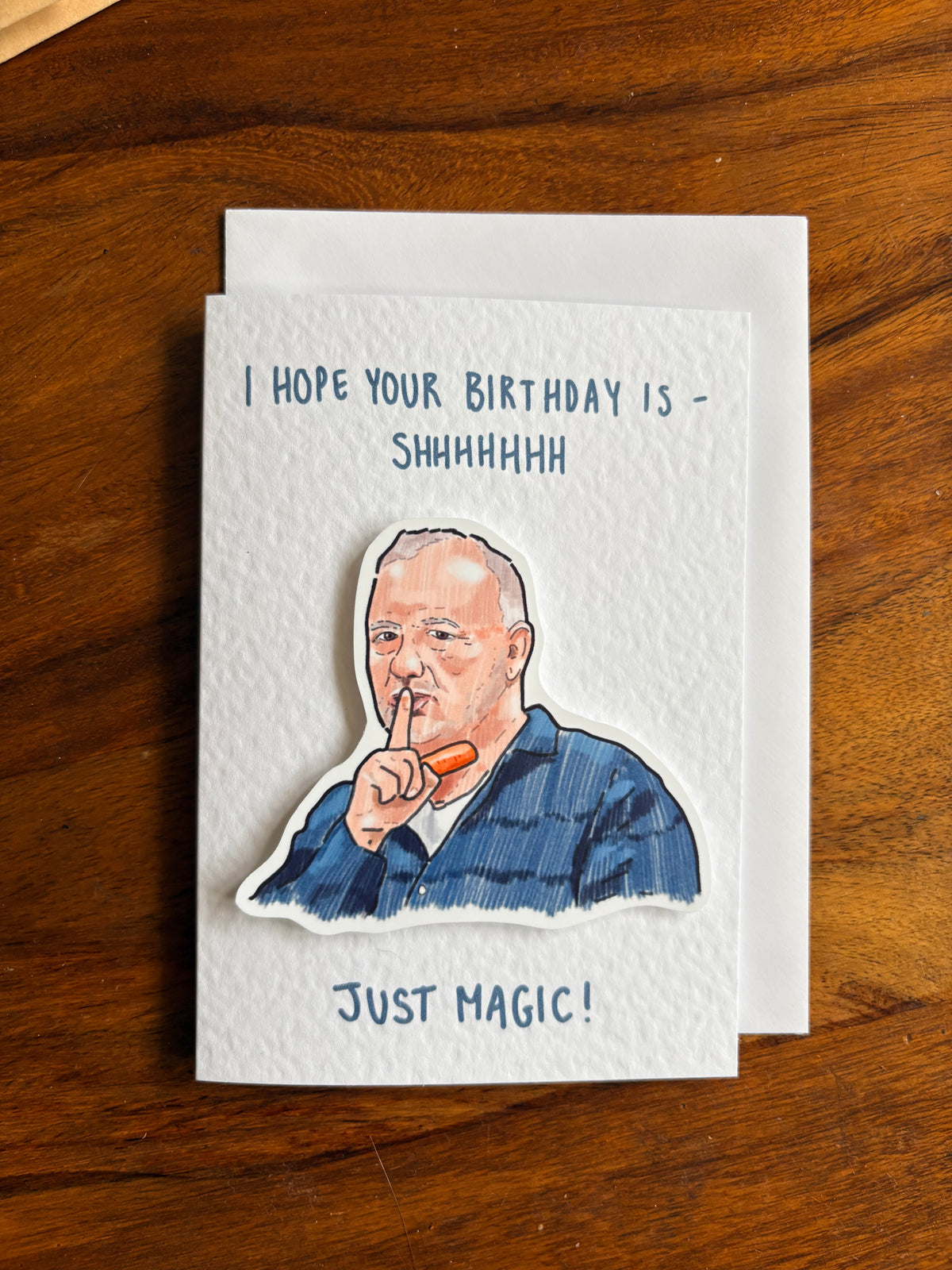 Bob Mortimer | Just Magic | Handcrafted Birthday Card