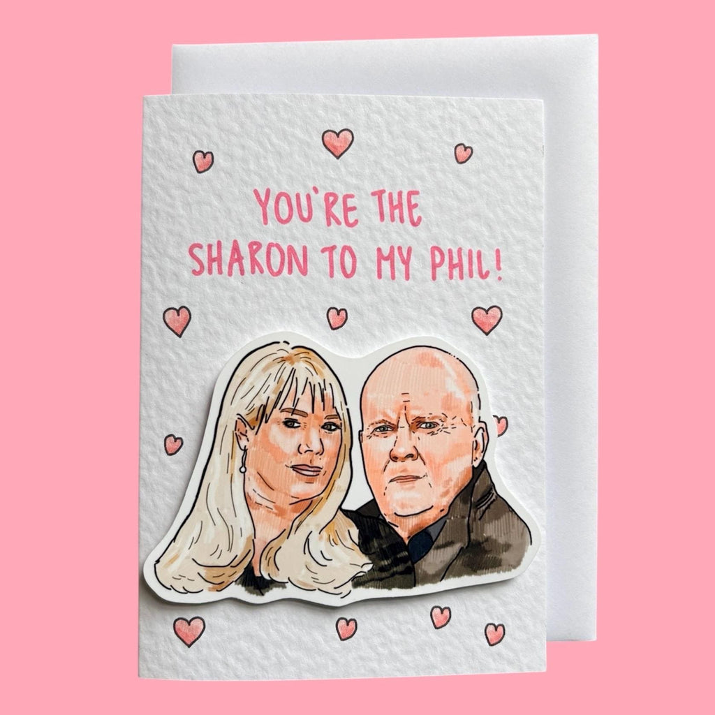 Phil Mitchell & Sharon Watts | Handcrafted Valentine's Card