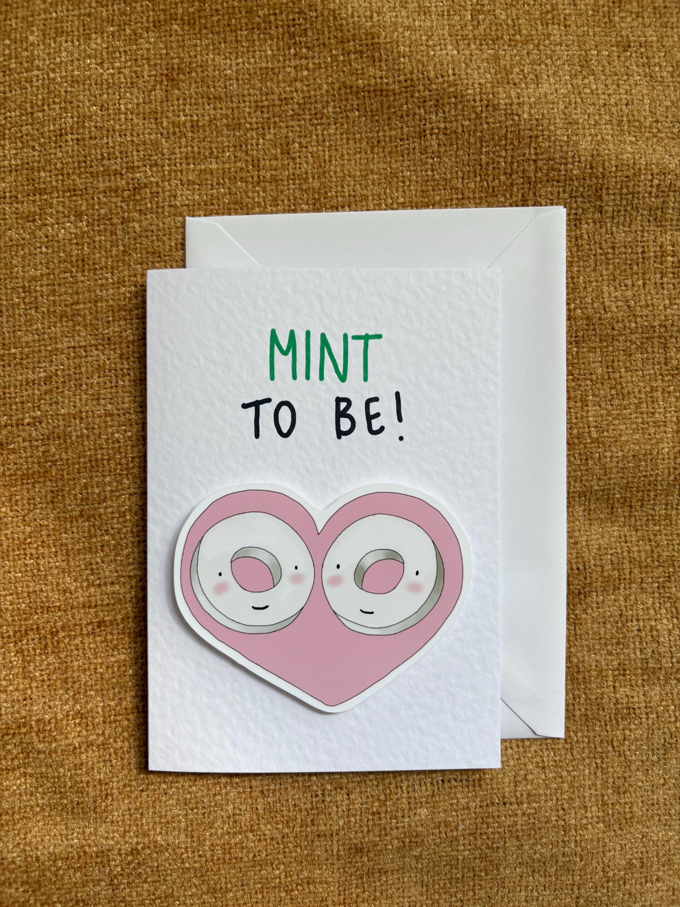 Mint to be | Handcrafted Valentine's Day Card