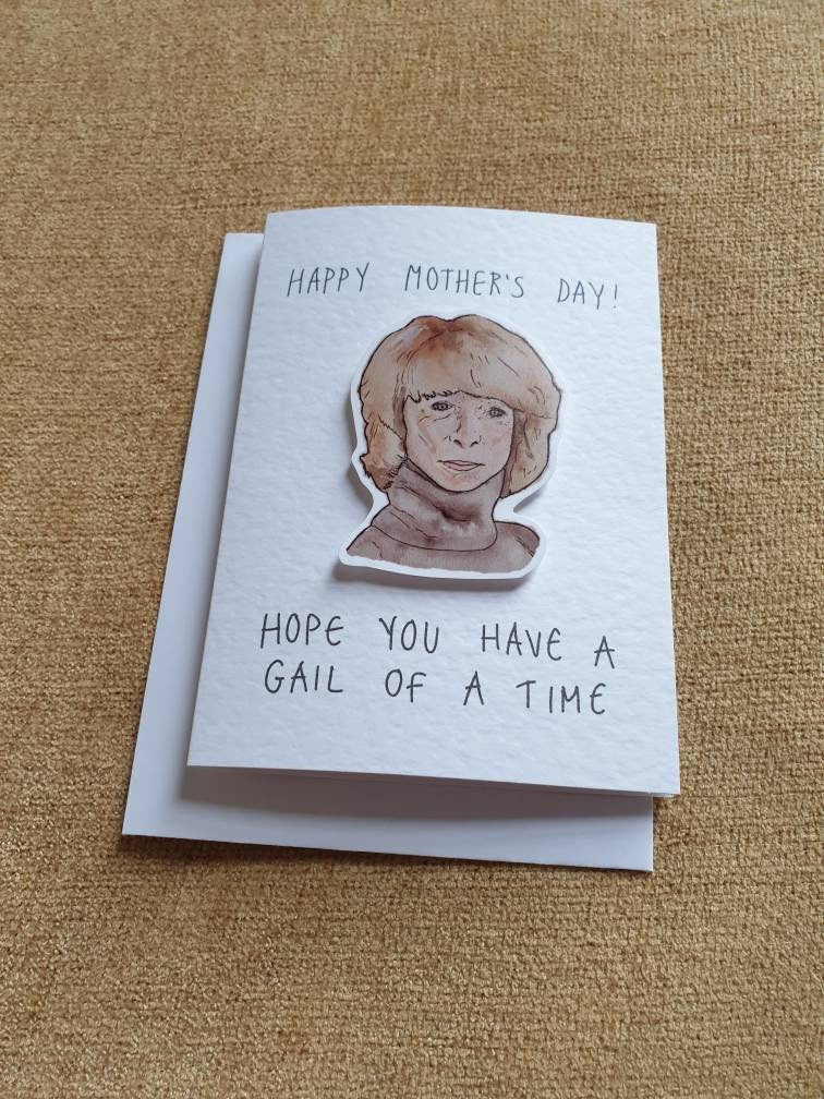 Gail Platt | Corrie | Handcrafted Mother's Day Card