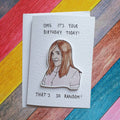 Ja'mie King | Handcrafted Birthday Card