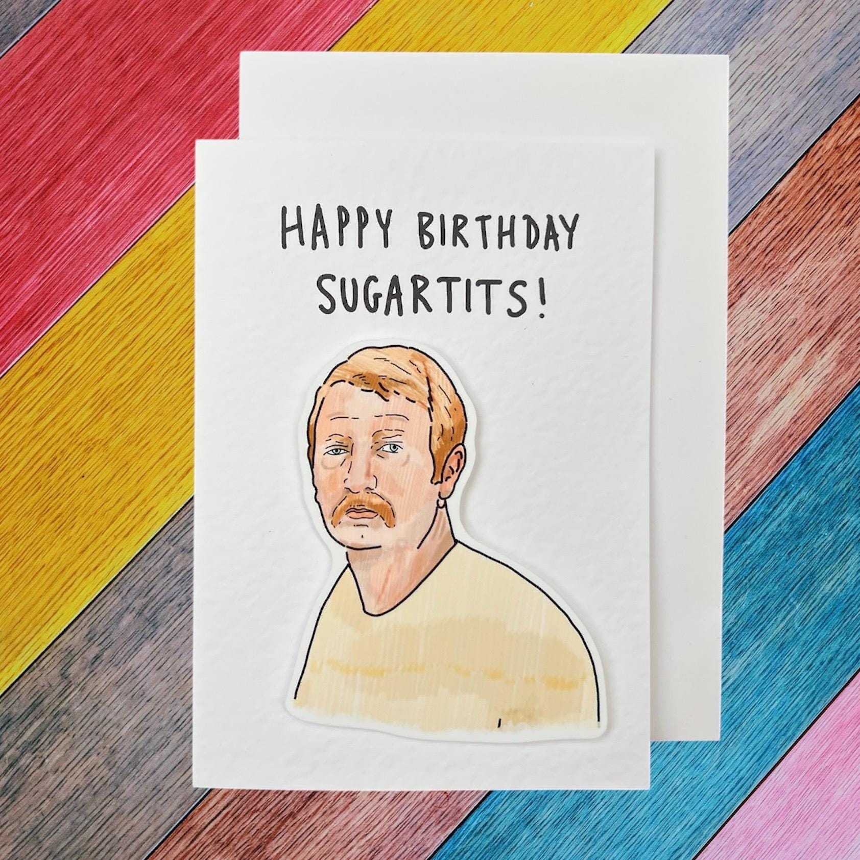 Dave Coaches | Sugartits | Handcrafted Birthday Card