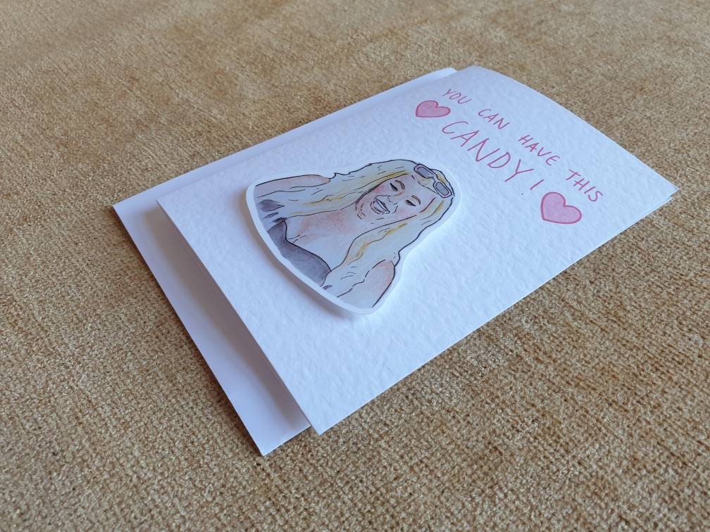 Gemma Collins | Handcrafted Valentine's Day Card