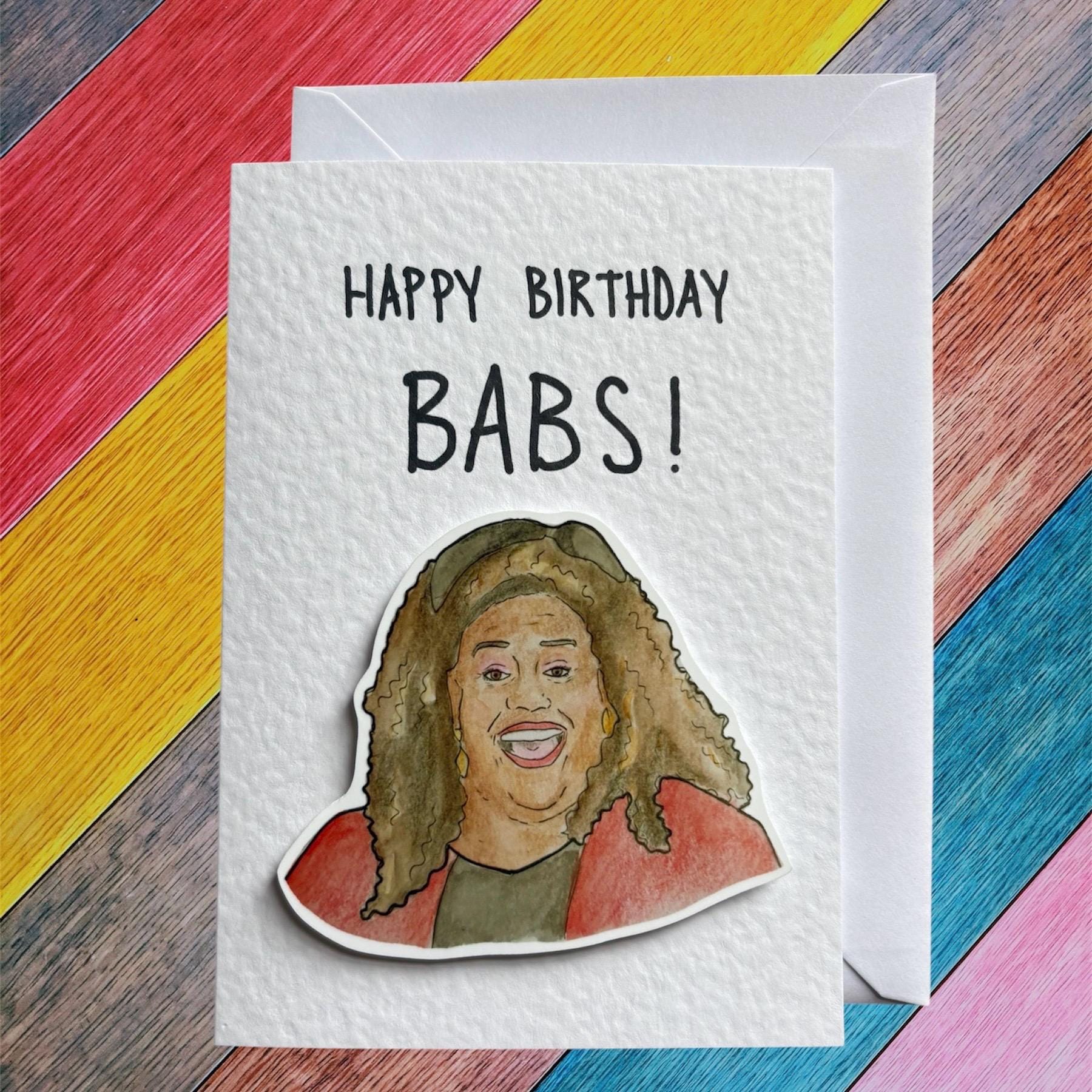 Alison Hammond | Handcrafted Birthday Card