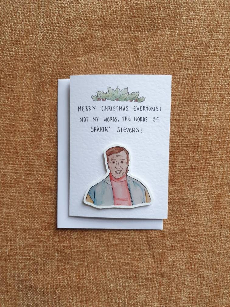 Alan Partridge | Handcrafted Christmas Card
