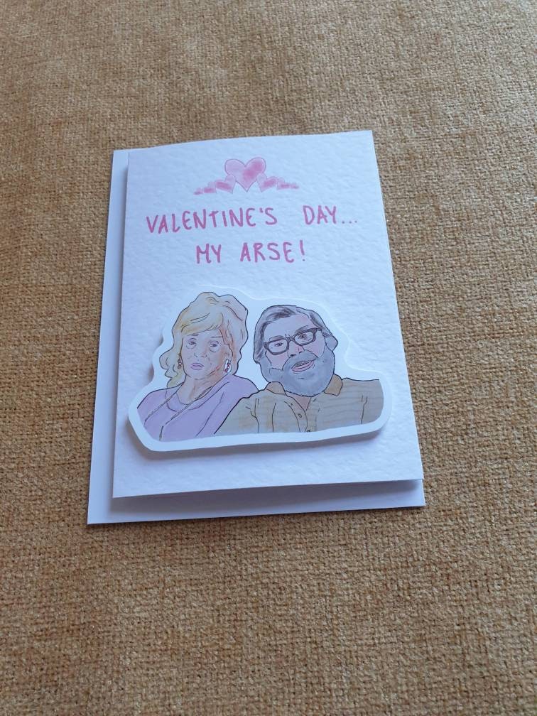 Jim Royle | The Royle Family | Valentine's my arse card
