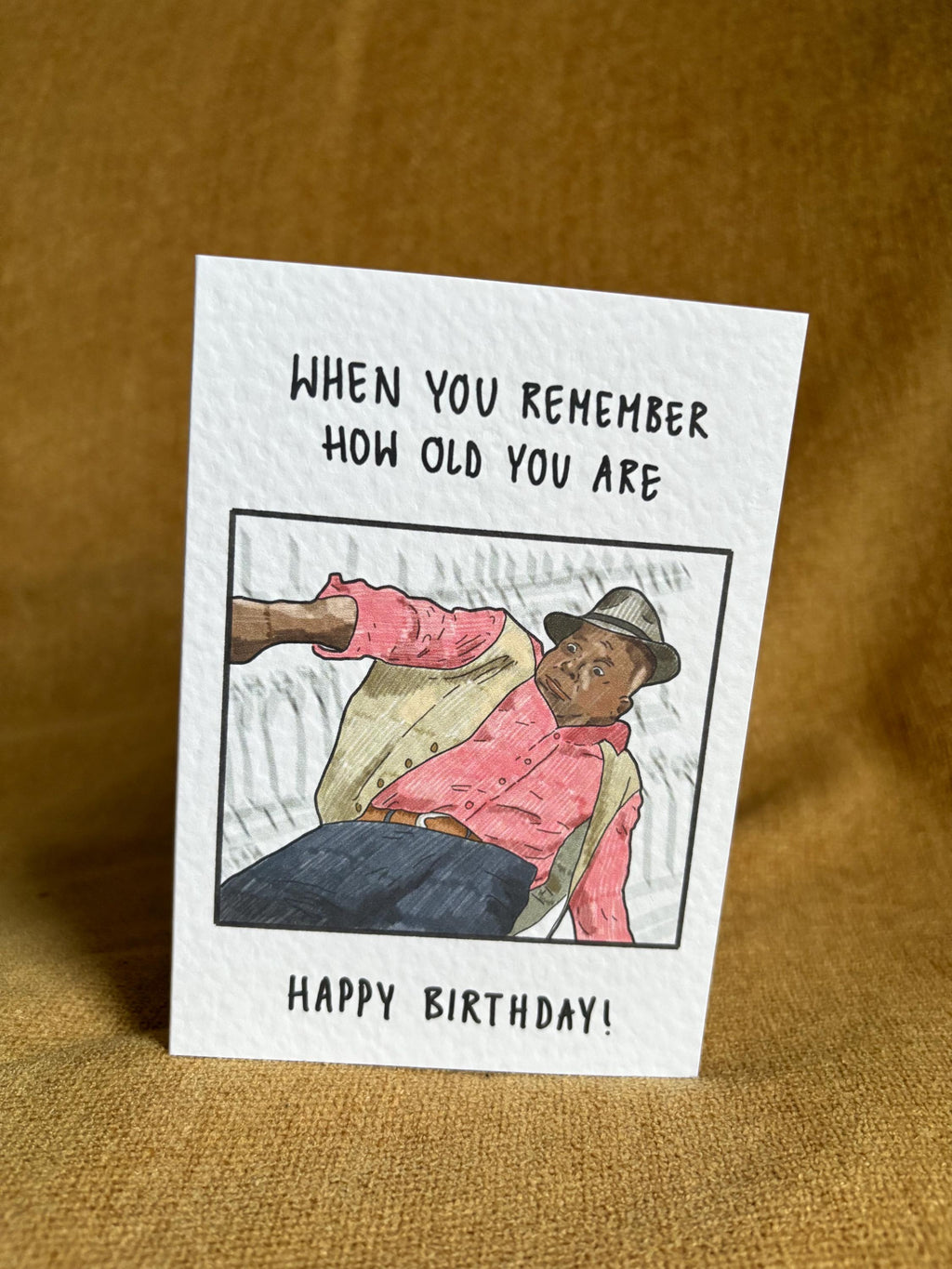 Patrick Trueman Meme | Handcrafted Birthday Card