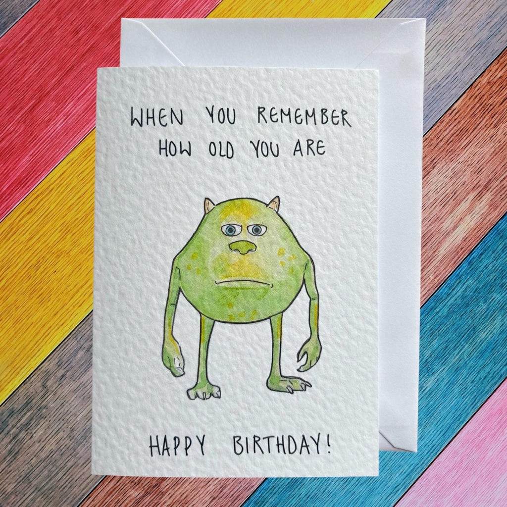 Mike W | meme | Handcrafted Birthday Card