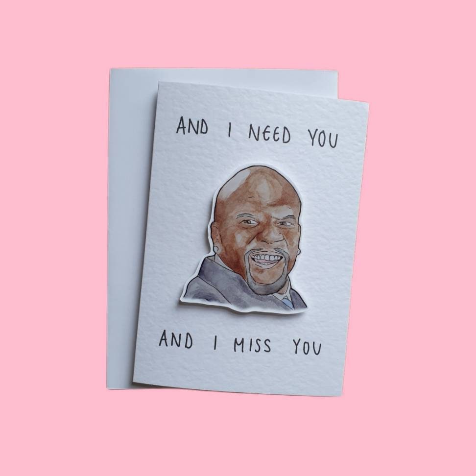 Terry Crews | Handcrafted Valentine's Day Card