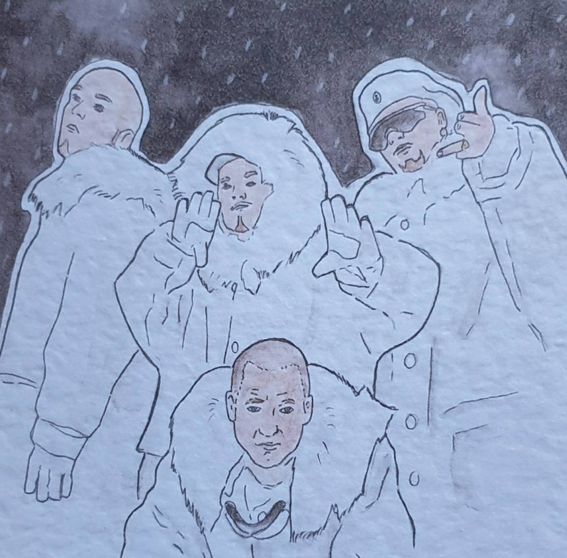 East 17 Christmas Card | Stay another day