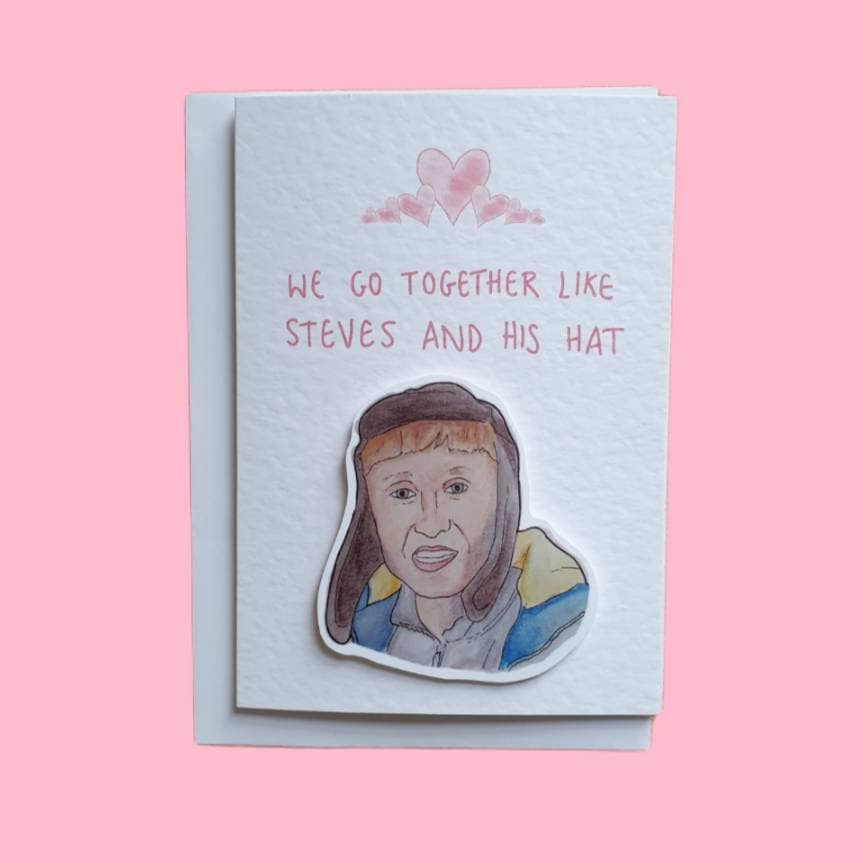 DJ Steves | PJDN | Handcrafted Valentine's Day Card