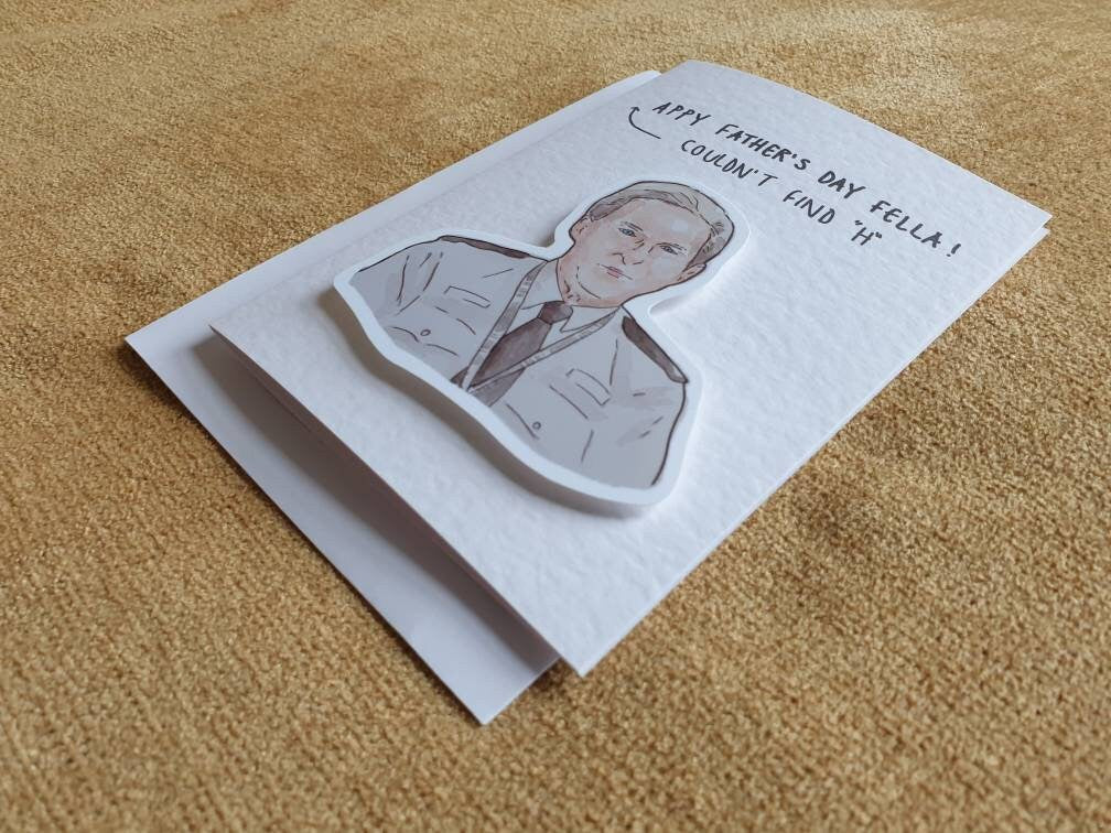 Ted Hastings | Handcrafted Father's Day Card