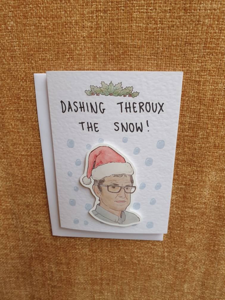 Louis Theroux | Handcrafted Christmas Card
