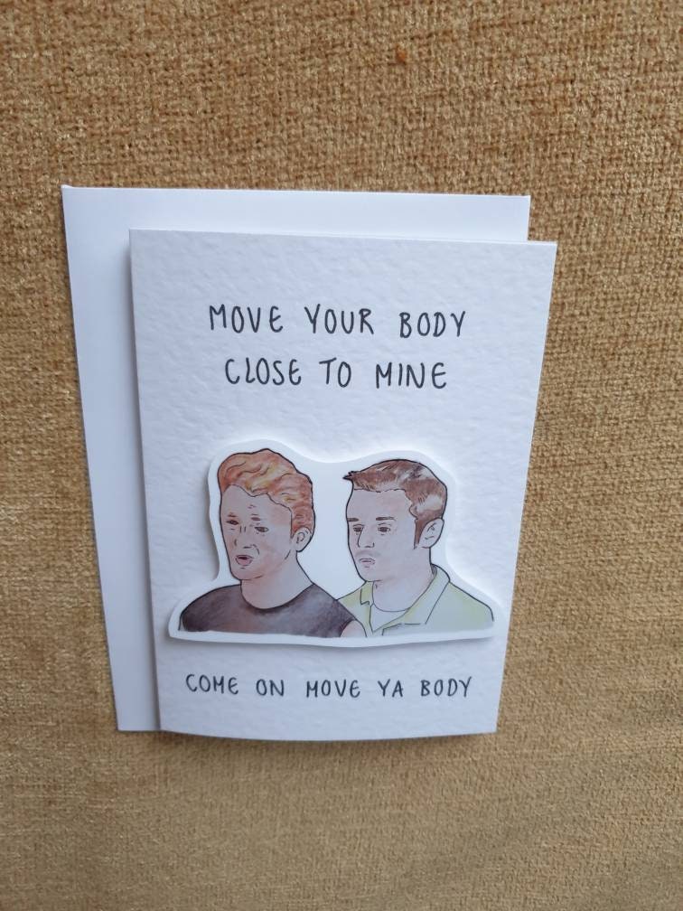 Ant and Seb | X Factor | Handcrafted Valentine's Card