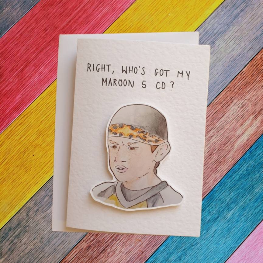 Rio Wellard | Tracy Beaker | Handcrafted Greeting Card
