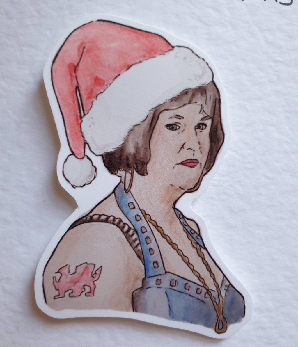 Nessa oh oh oh | Gavin & Stacey | Handcrafted Christmas card