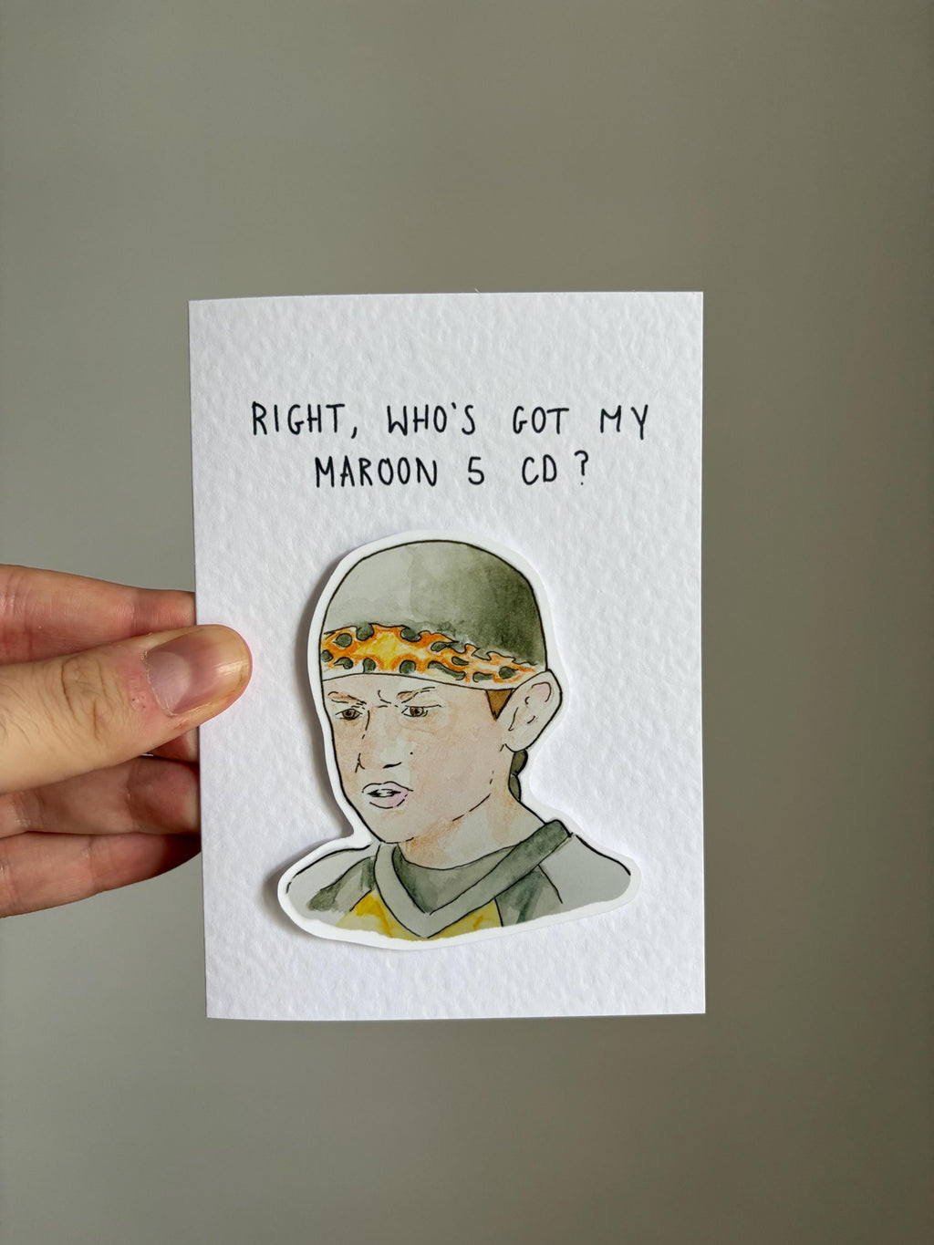 Rio Wellard | Tracy Beaker | Handcrafted Greeting Card
