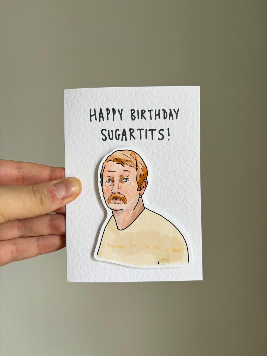 Dave Coaches | Sugartits | Handcrafted Birthday Card