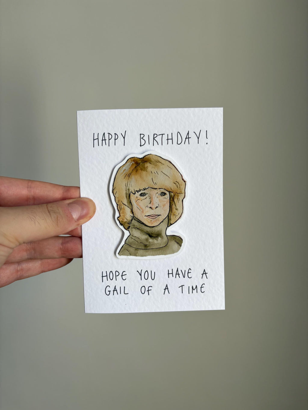Gail Platt | Corrie | Handcrafted Birthday Card