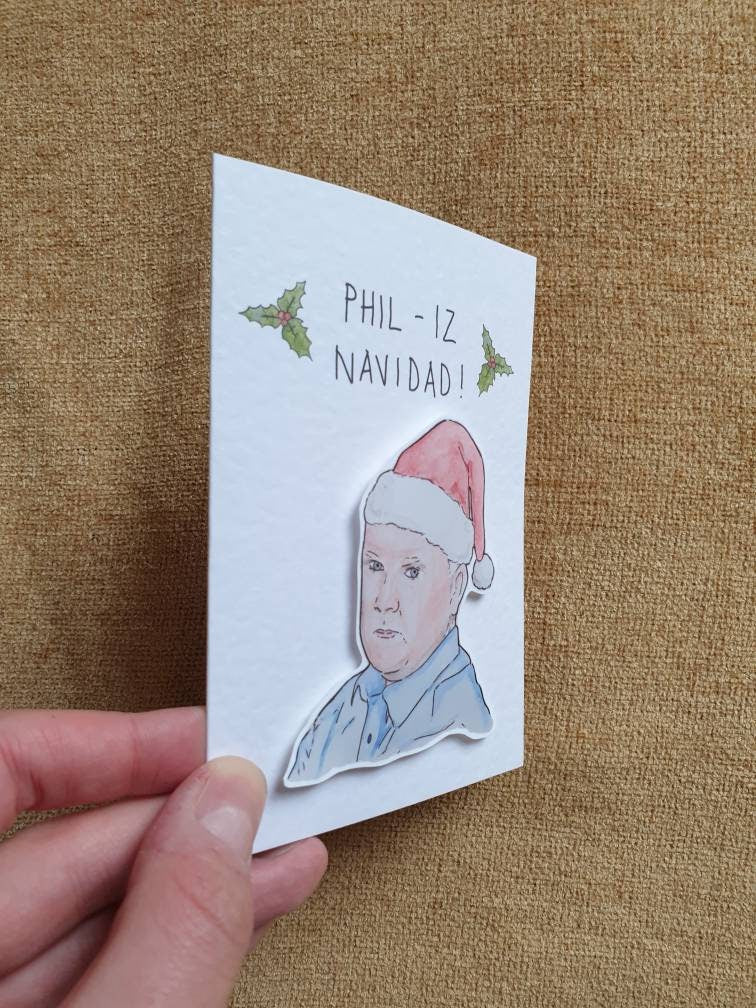 Phil Mitchell | Handcrafted Christmas Card
