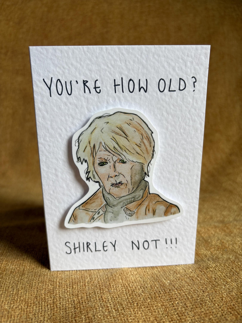 Shirley Carter | Handcrafted Birthday Card