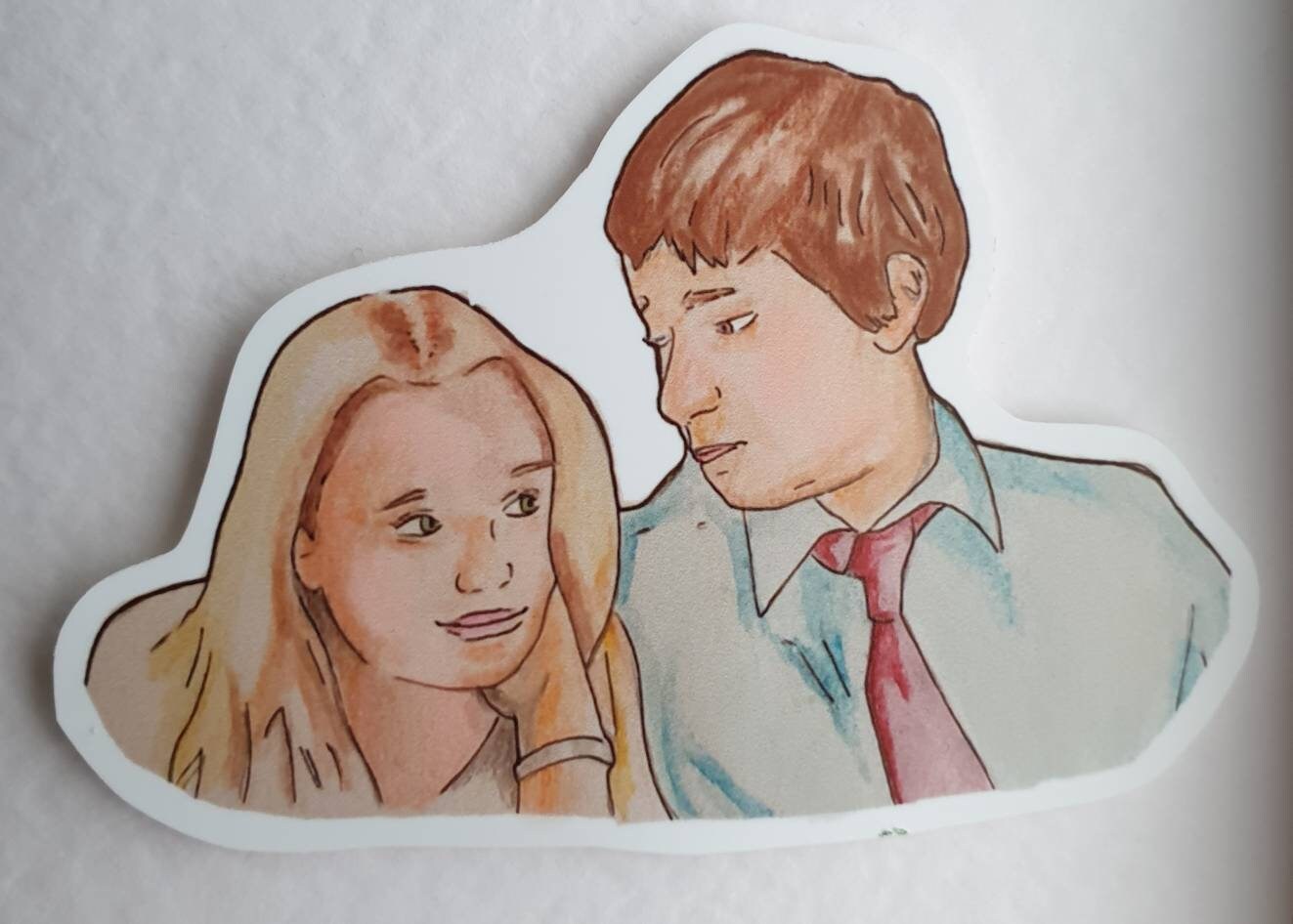 Tim and Dawn | Handcrafted Valentine's Card