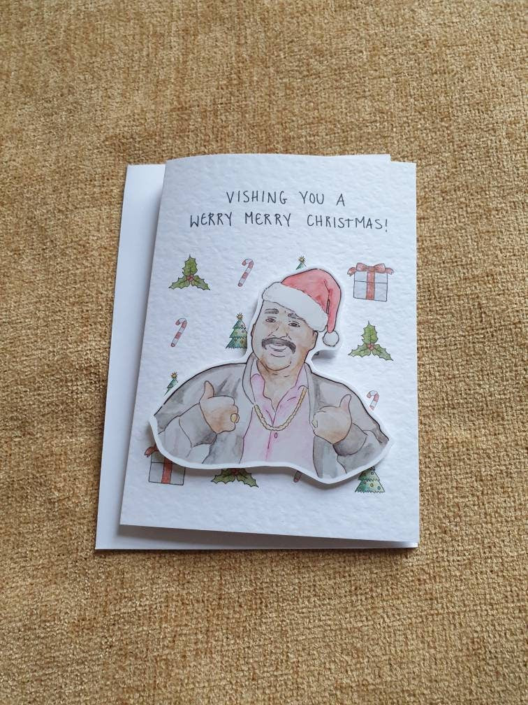 Chabuddy G Handcrafted Christmas Card | PJDN