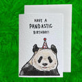 Pandastic Birthday | Panda | Handcrafted Birthday Card