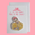 Ali G | Handcrafted Valentine's card