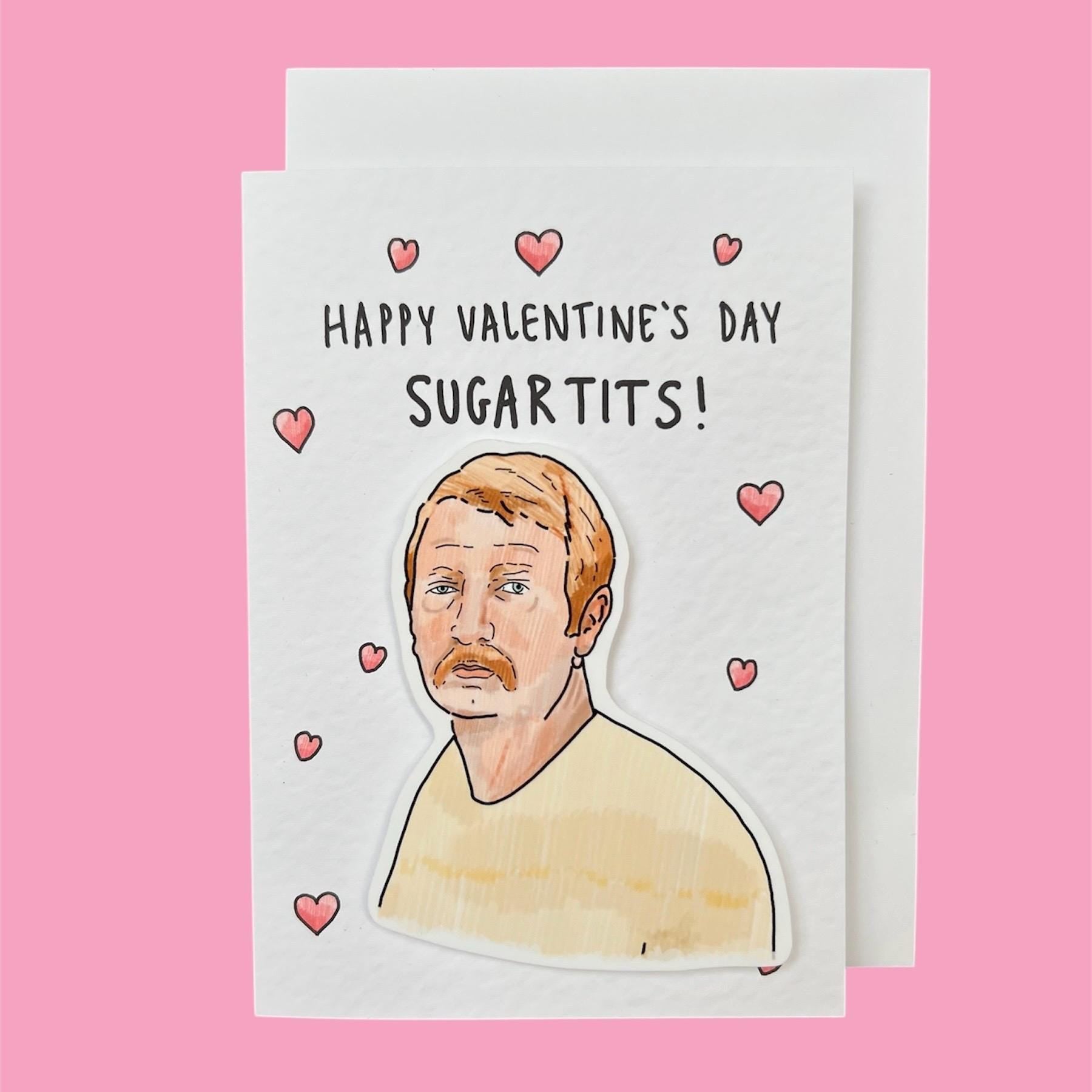 Dave Coaches | Sugartits | Handcrafted Valentine’s Card
