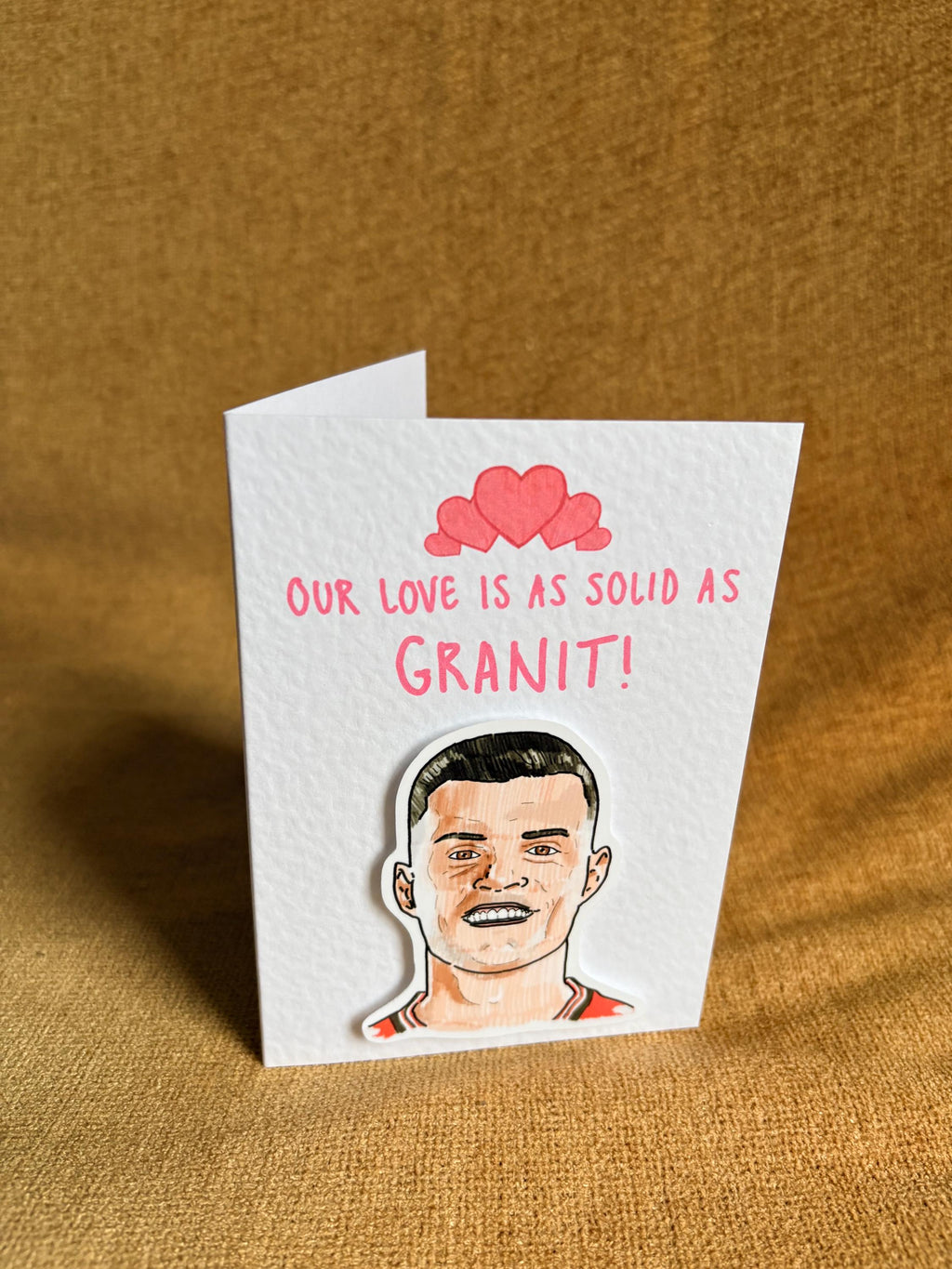 Granit Xhaka | Sunderland | Handcrafted Valentine’s Card