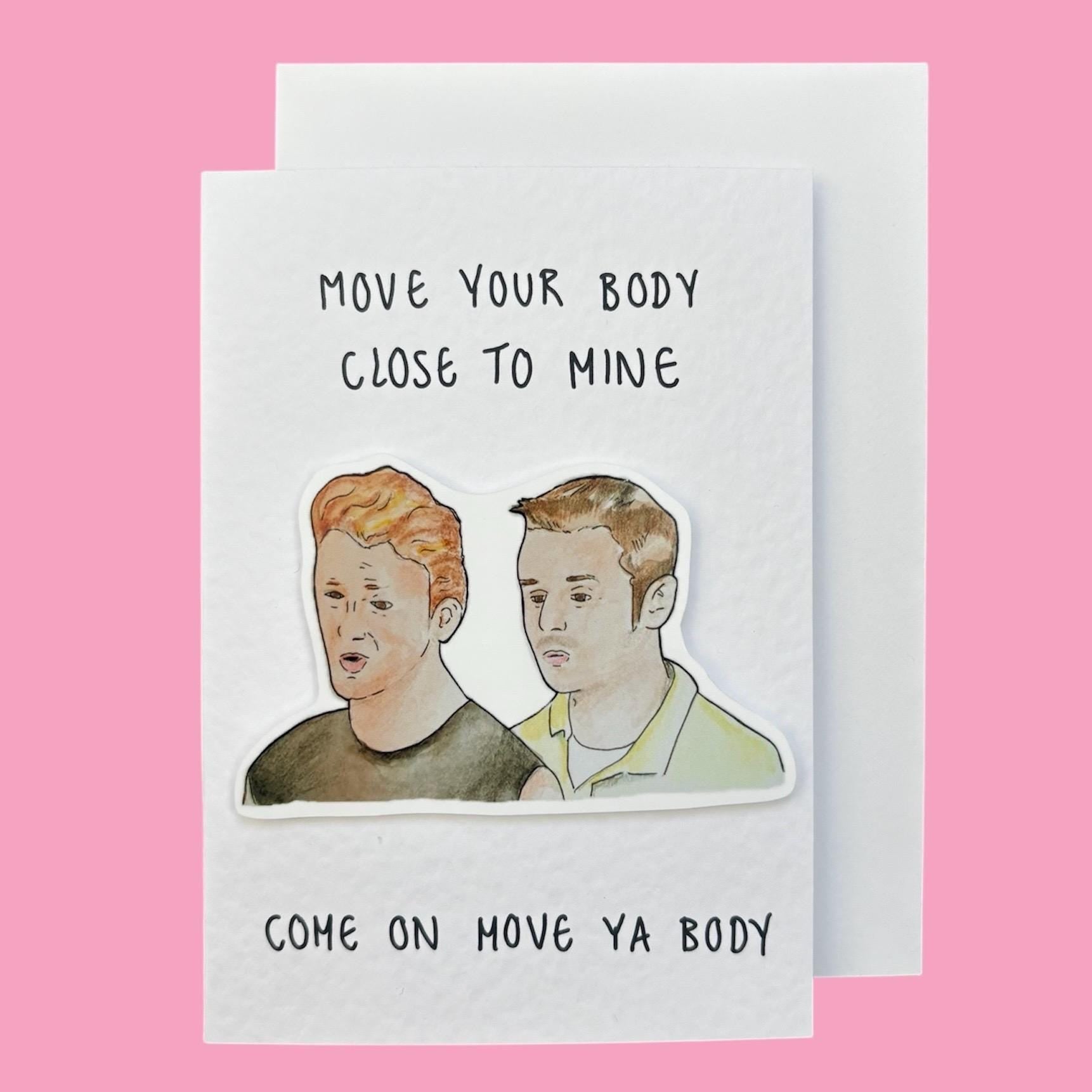 Ant and Seb | X Factor | Handcrafted Valentine's Card