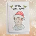 Mark Corrigan | Handcrafted Peep Show Christmas card