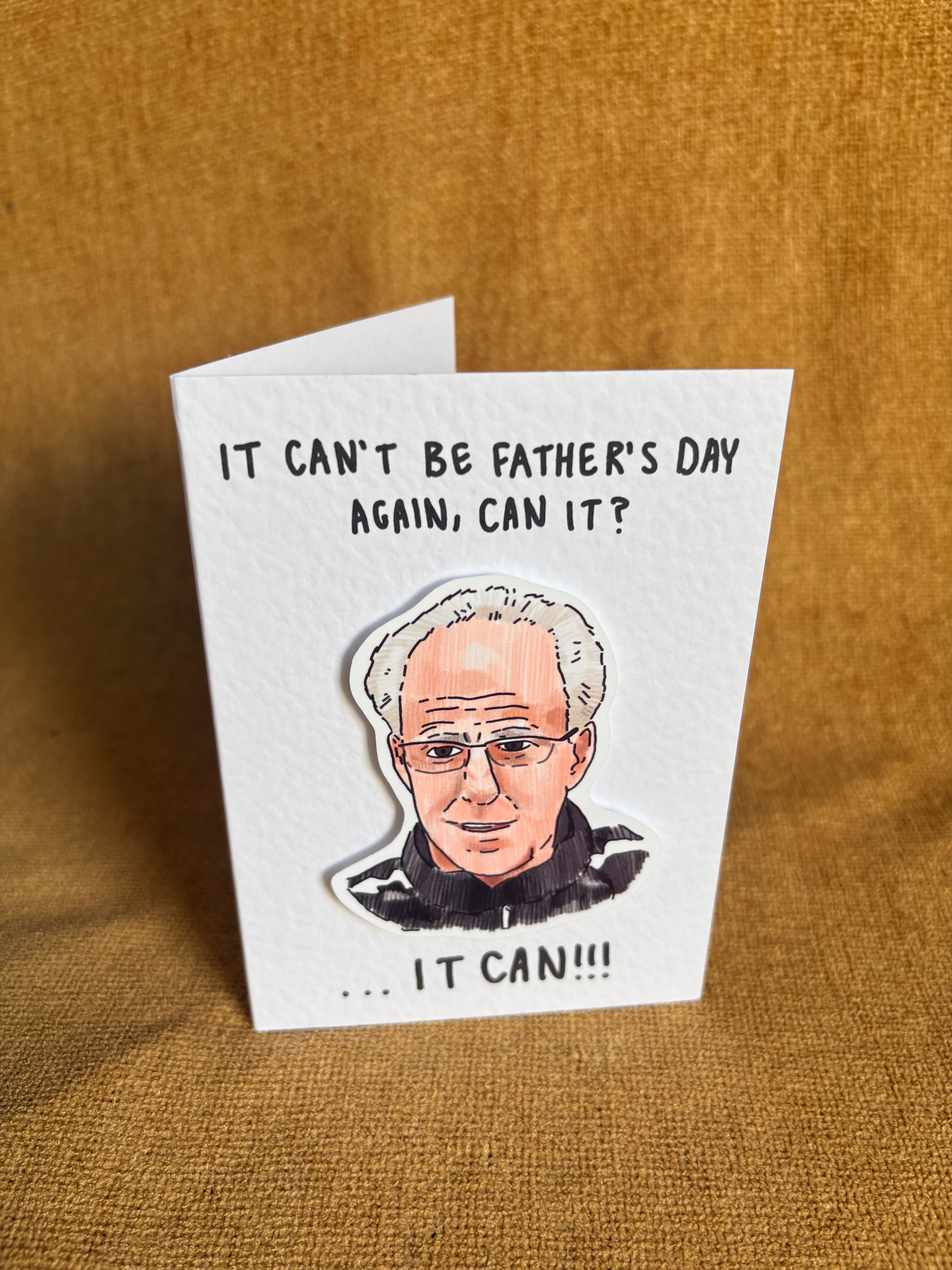 Mick McCarthy IT CAN!! | Handcrafted Father’s Day card