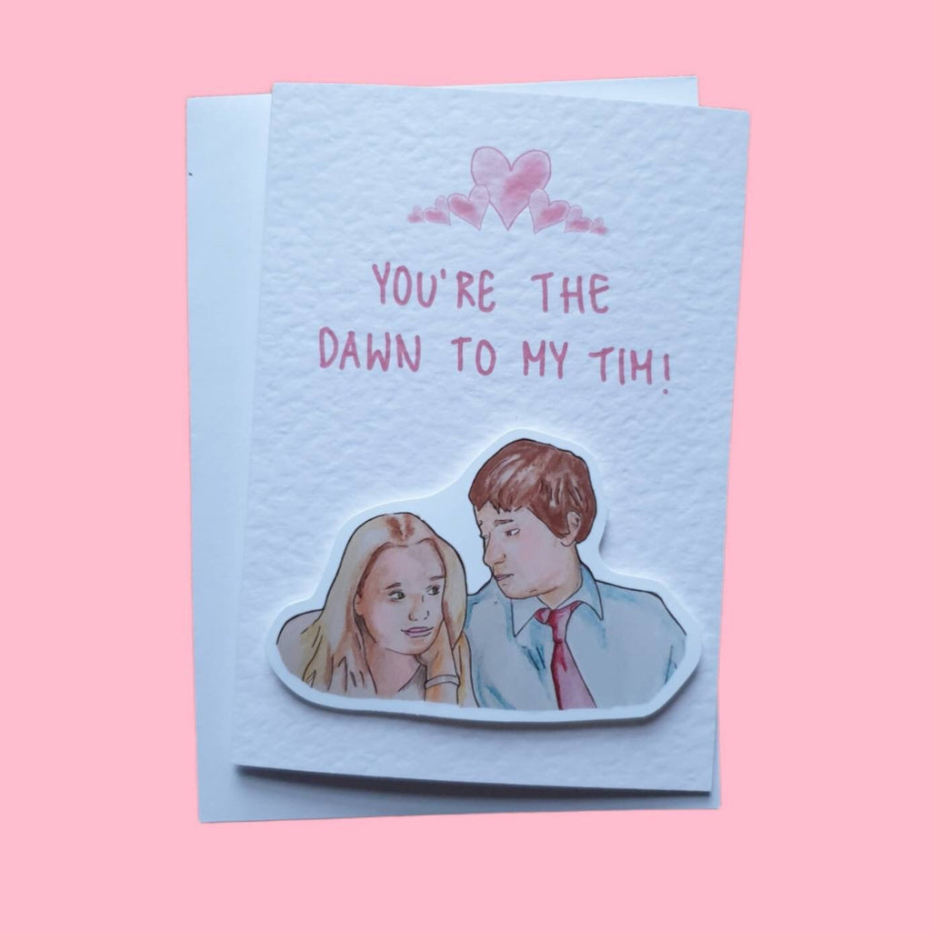 Tim and Dawn | Handcrafted Valentine's Card