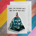Orc | Looks like Birthday Cake’s back on the menu boys | Handcrafted Birthday Card