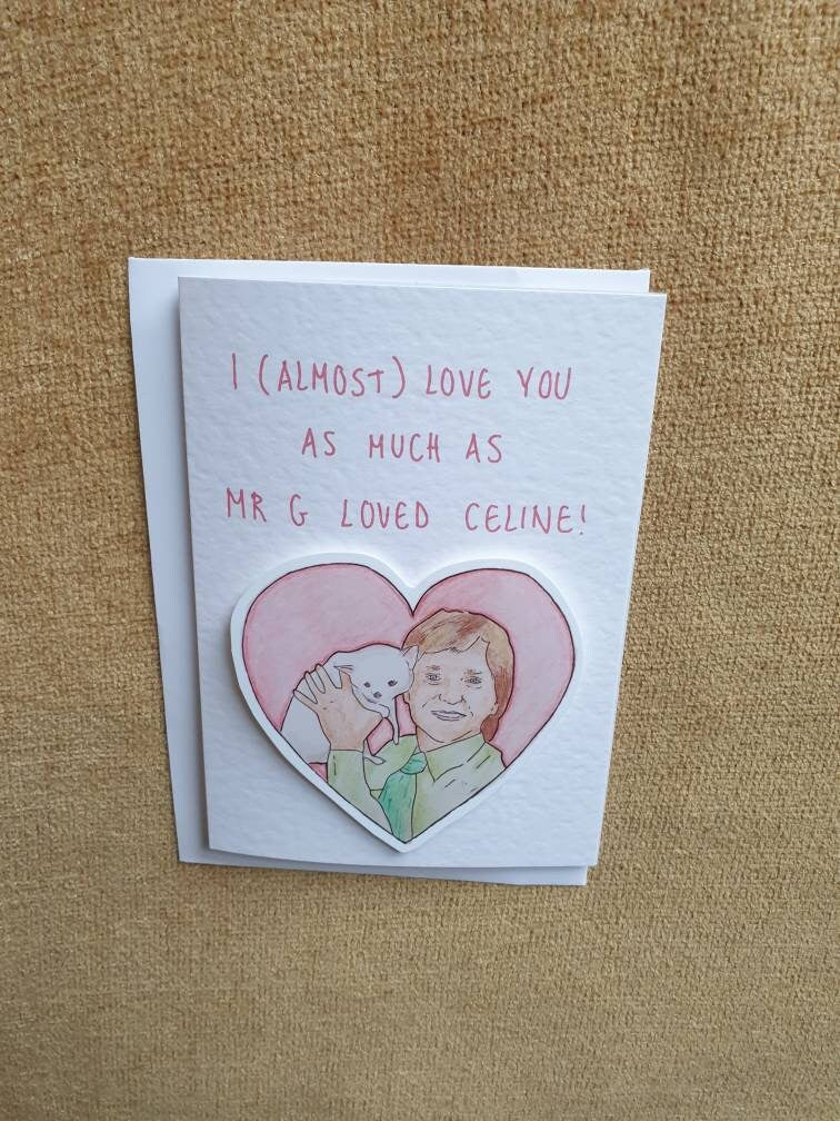 Mr G & Celine | Summer Heights High | Handcrafted Valentine's Day Card