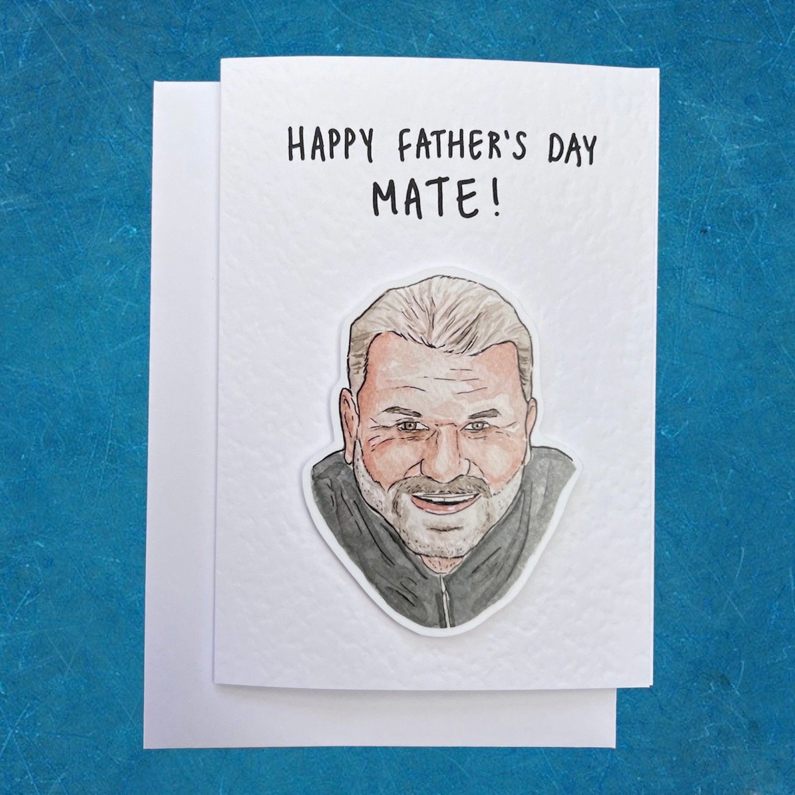 Ange Postecoglu | Handcrafted Father’s Day Card
