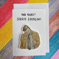 David Brent | Sergio Georgini | Handcrafted Greeting Card
