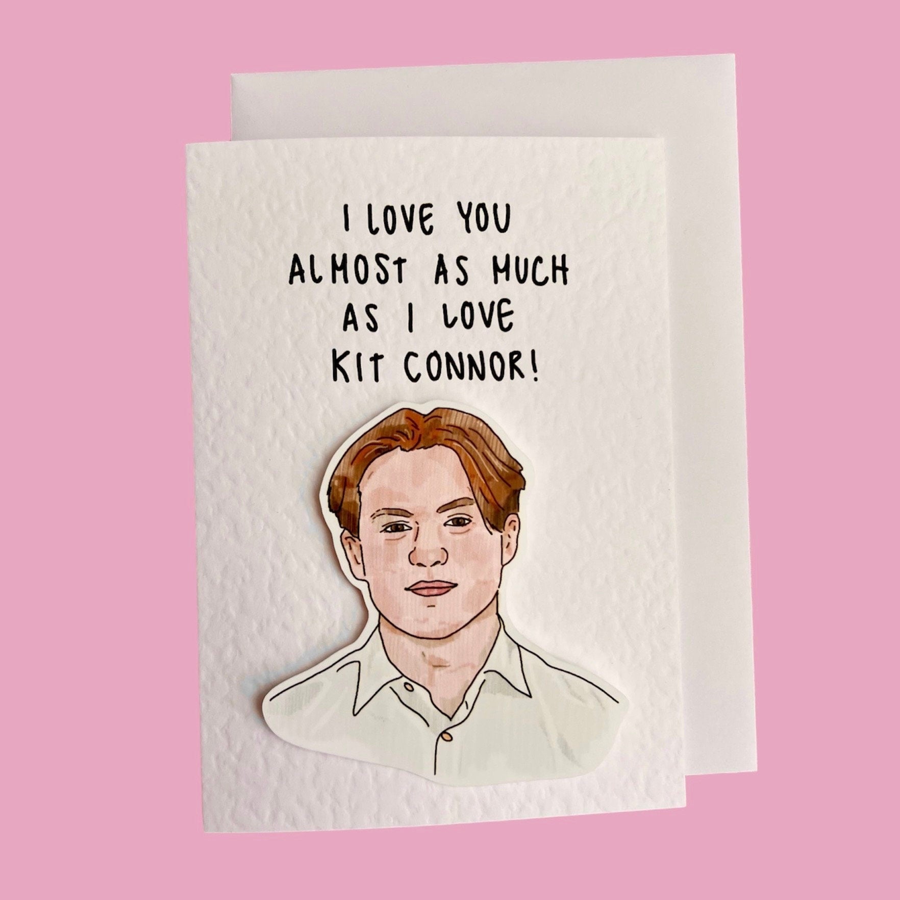 Kit Connor | Handcrafted Valentine’s Card