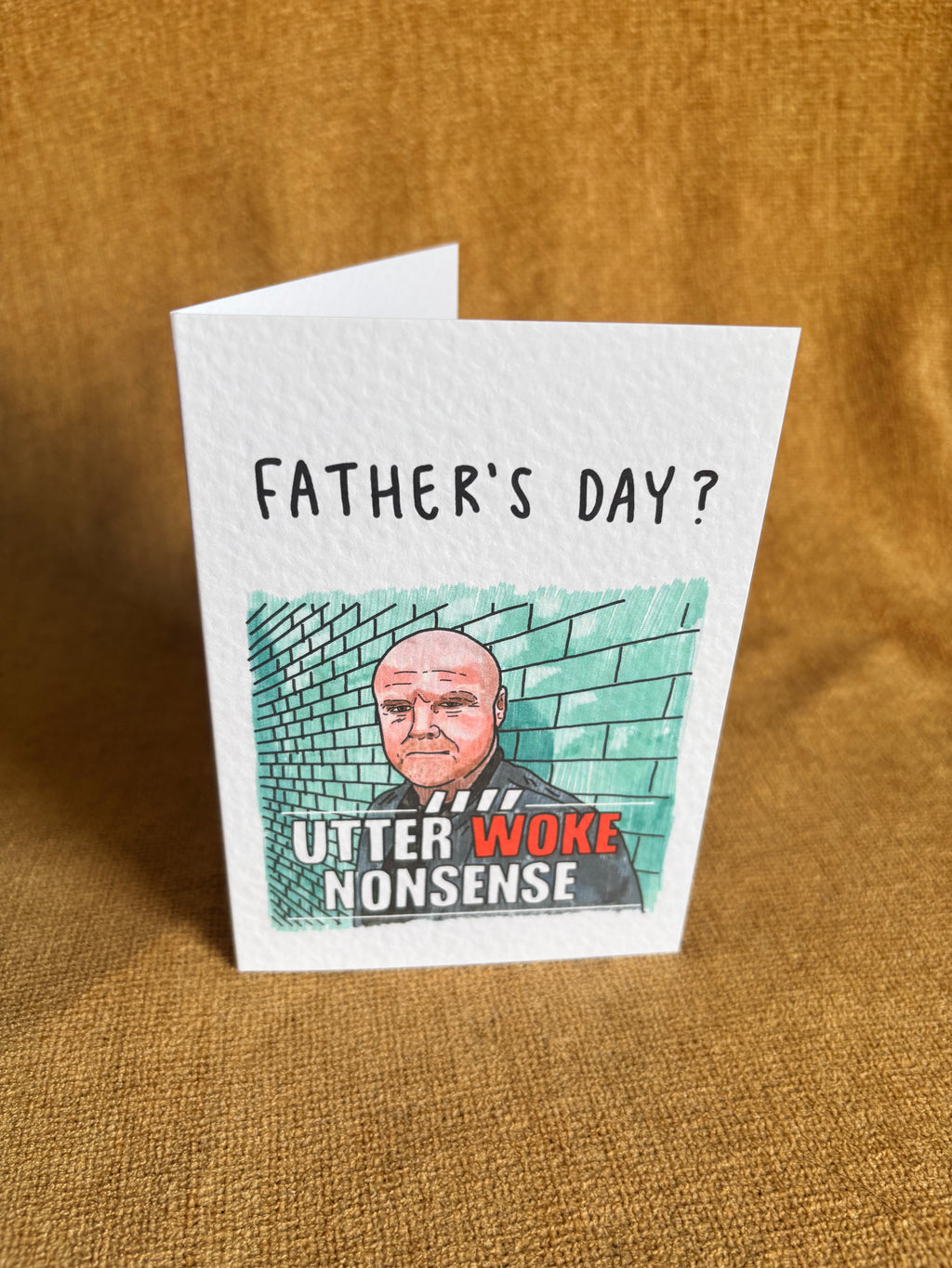 Sean Dyche | Utter Woke Nonsense Meme | Handcrafted Father’s Day Card