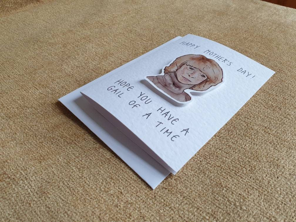 Gail Platt | Corrie | Handcrafted Mother's Day Card