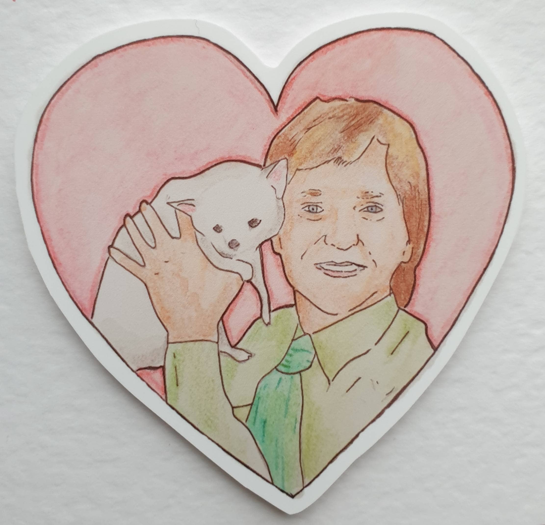 Mr G & Celine | Summer Heights High | Handcrafted Valentine's Day Card