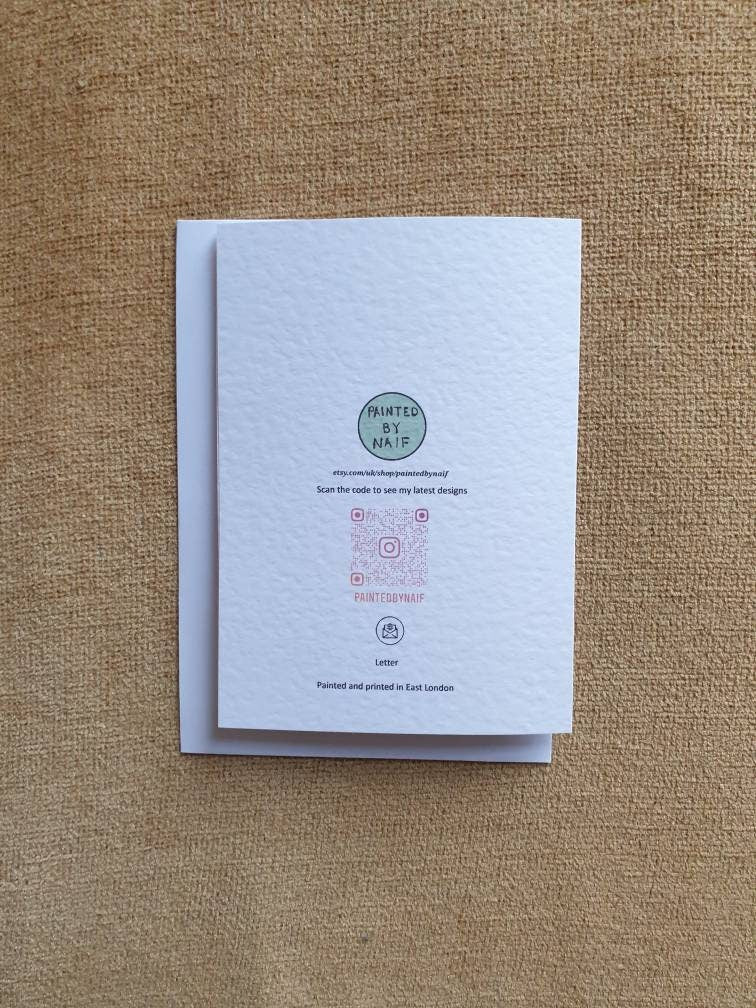 Tina Turner | Handcrafted Mother's Day Card