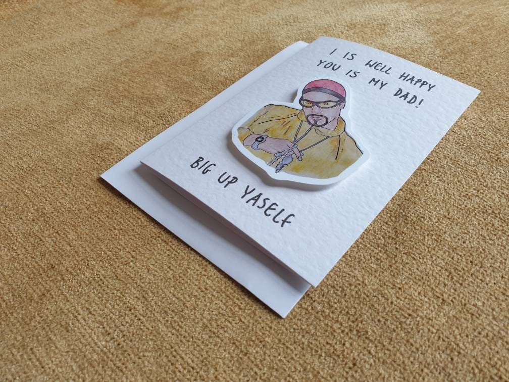 Ali G | Handcrafted Father's Day Card