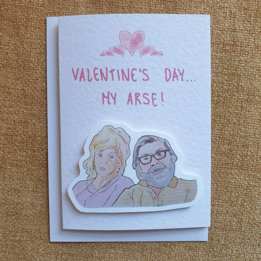 Jim Royle | The Royle Family | Valentine's my arse card