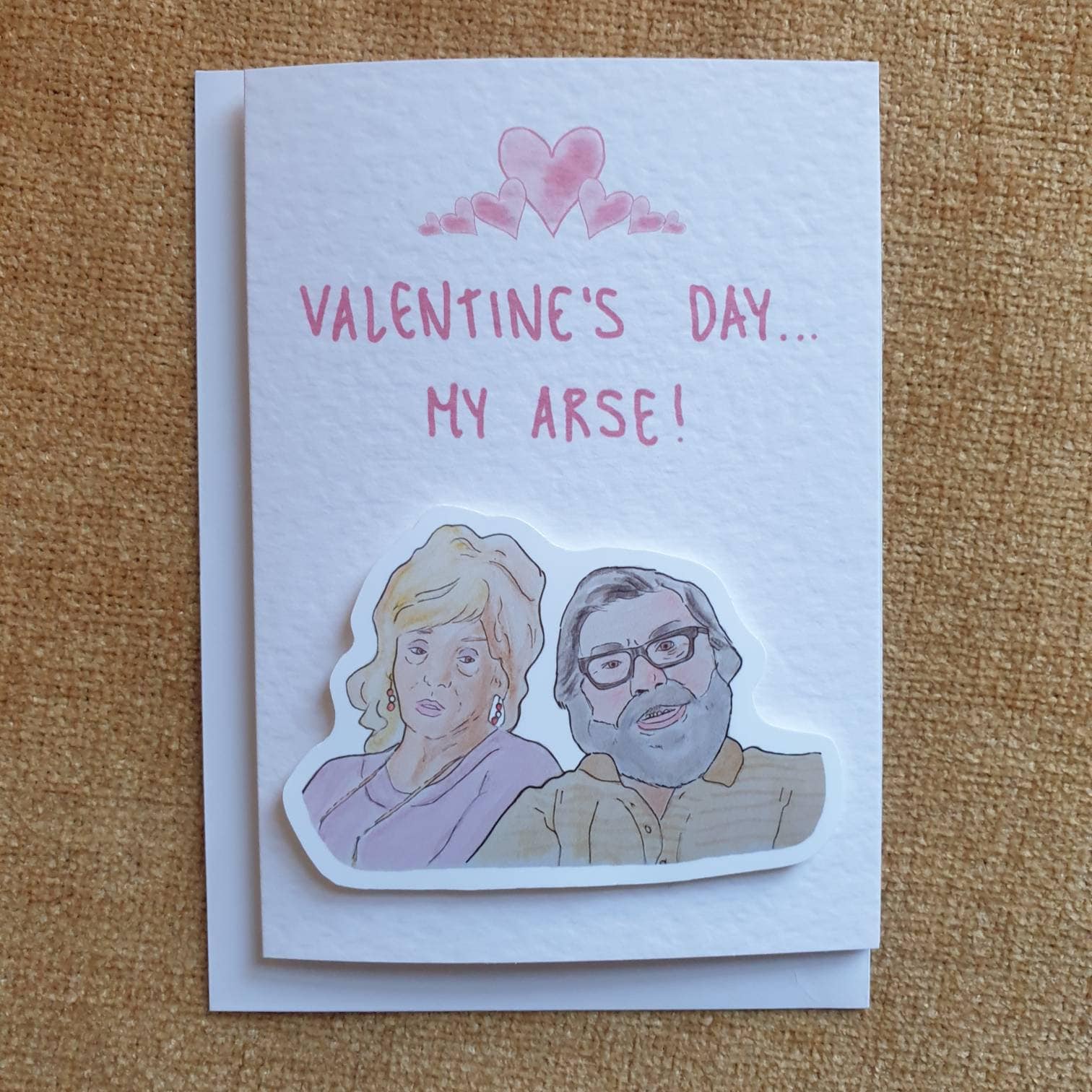 Jim Royle | The Royle Family | Valentine's my arse card