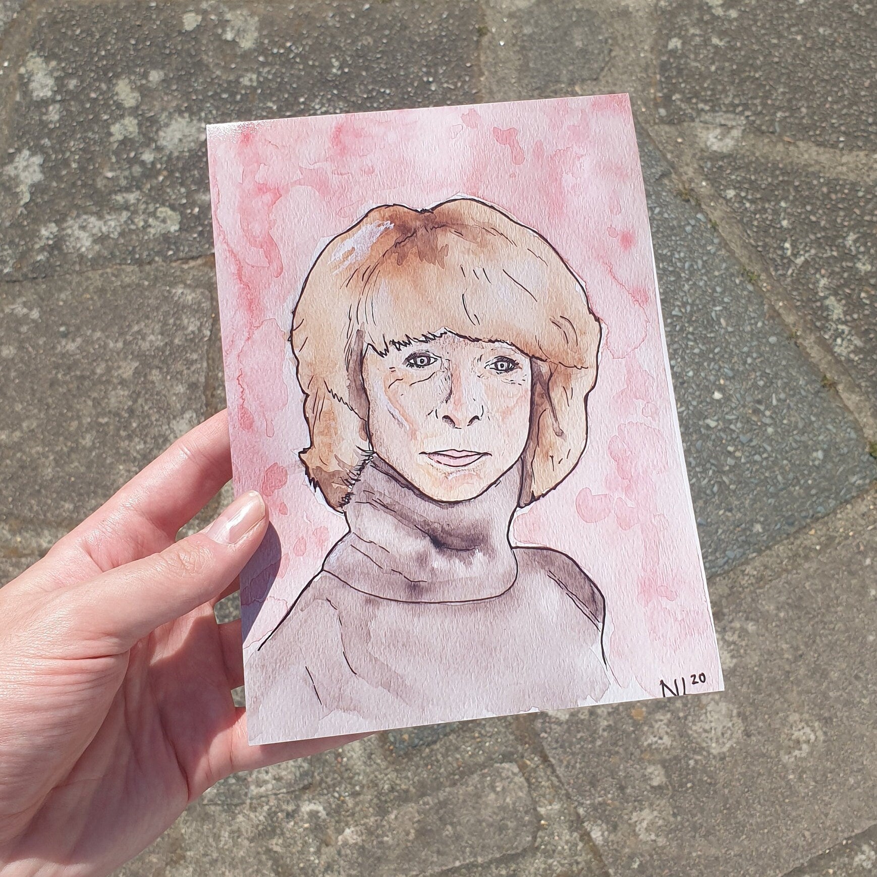 Gail Platt Watercolour Painting Print
