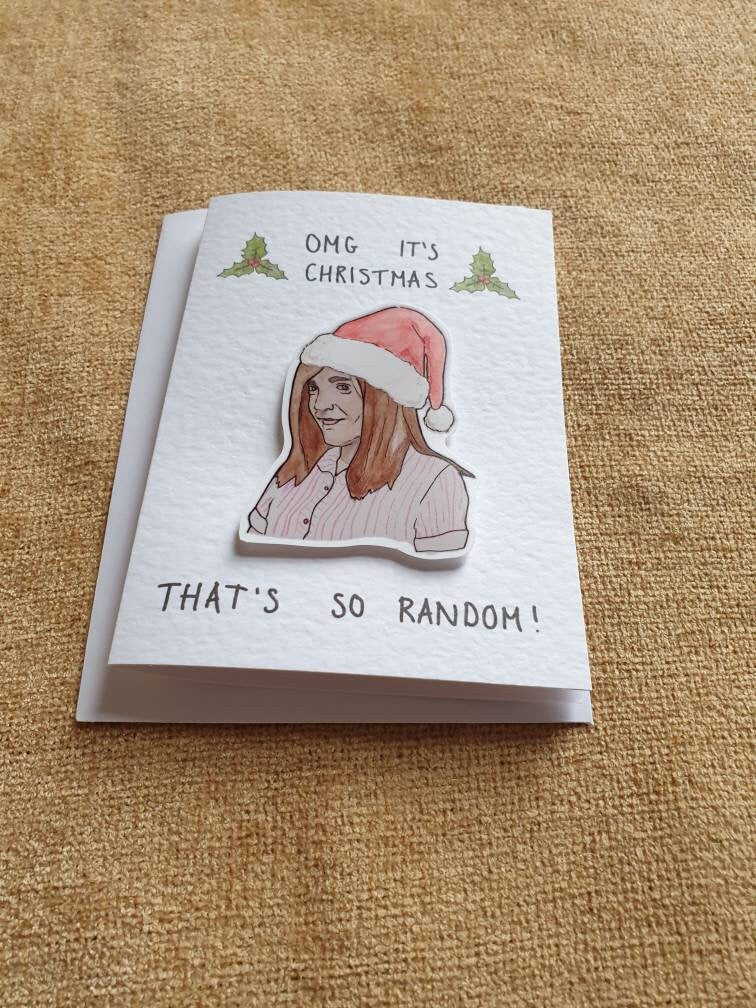 Ja'mie King Handcrafted Christmas Card | Summer Heights High