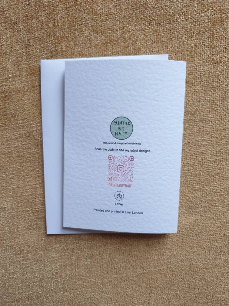 Come Dine With Me | Handcrafted Christmas Card | Sad Little Life